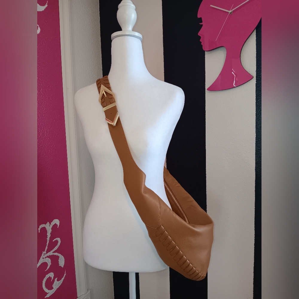 Vince Camuto Tan Shoulder Bag